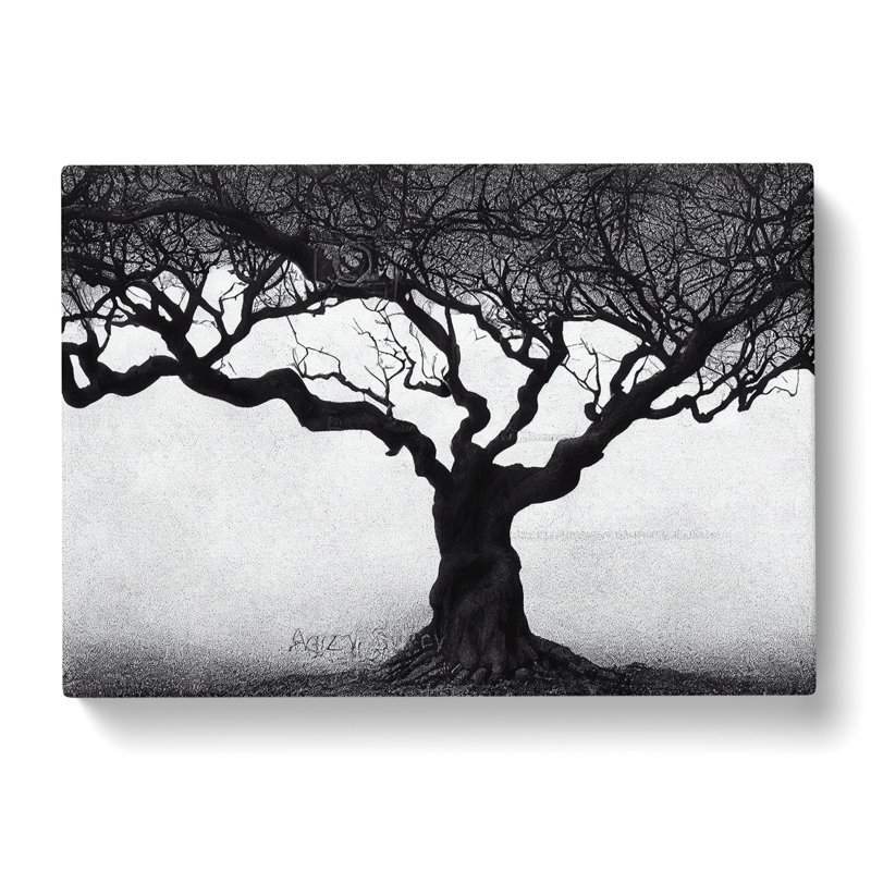Shimmering Trees - Wrapped Canvas, 35cm H x 50cm W x 3cm D