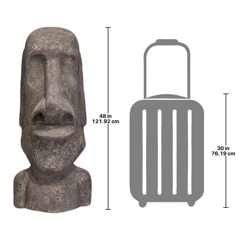 Easter Island Ahu Akivi Moai Monolith Statue