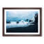 A Beach in Iceland in Abstract - Picture Frame Graphic Art Print-55629373-55629370