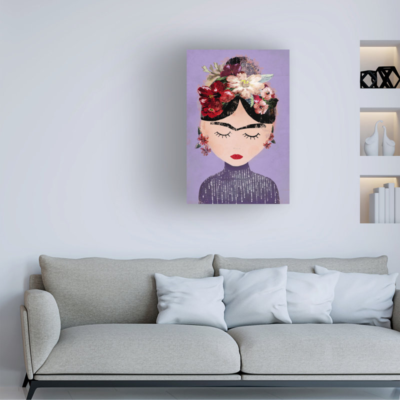 Art sur toile «Bachelor Treechild Frida», H 19 po x l 12 po