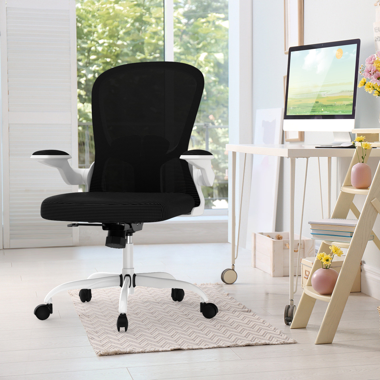 Inbox Zero Fardell Ergonomic Office Chair, Breathable Mesh Task Chair