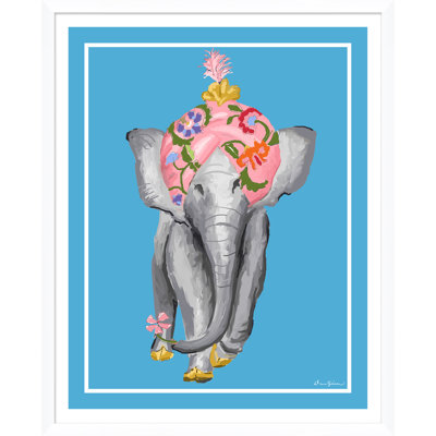 Procession In Blue Giclee Print by Dana Gibson