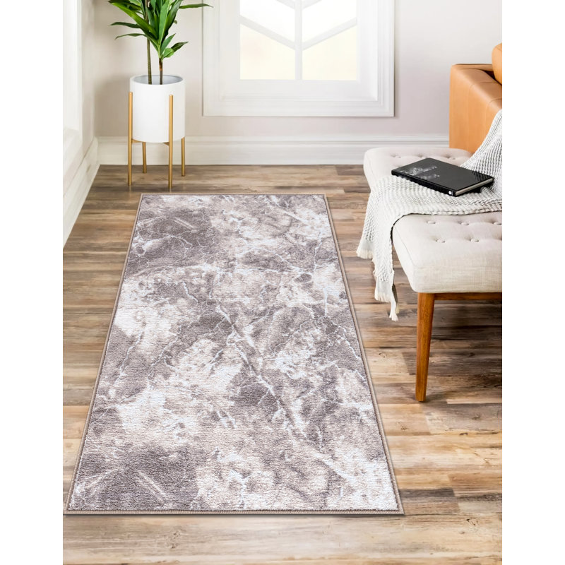 Blaidyn Solid Colour Indoor / Outdoor Area Rug, Rectangle 60 x 100 cm