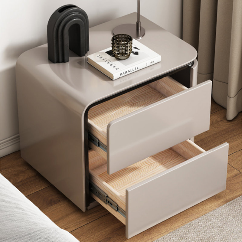 Modern Solid Wood End Table