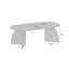 Table basse moderne en noyer de 47,2 po x 15,7 po x 23,6 po | 100% panneau de particules enduit de mélamine, épaisseur: 0,7 pouce | Conception élégante, capacité de charge de 55 lb | Parfait pour le salon et les espaces contemporains-1028686977