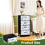 Commode de rangement verticale 4 tiroirs