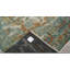 Tapis beige / rouille / turquoise 7 pi 10 po x 10 pi 1 po Musso