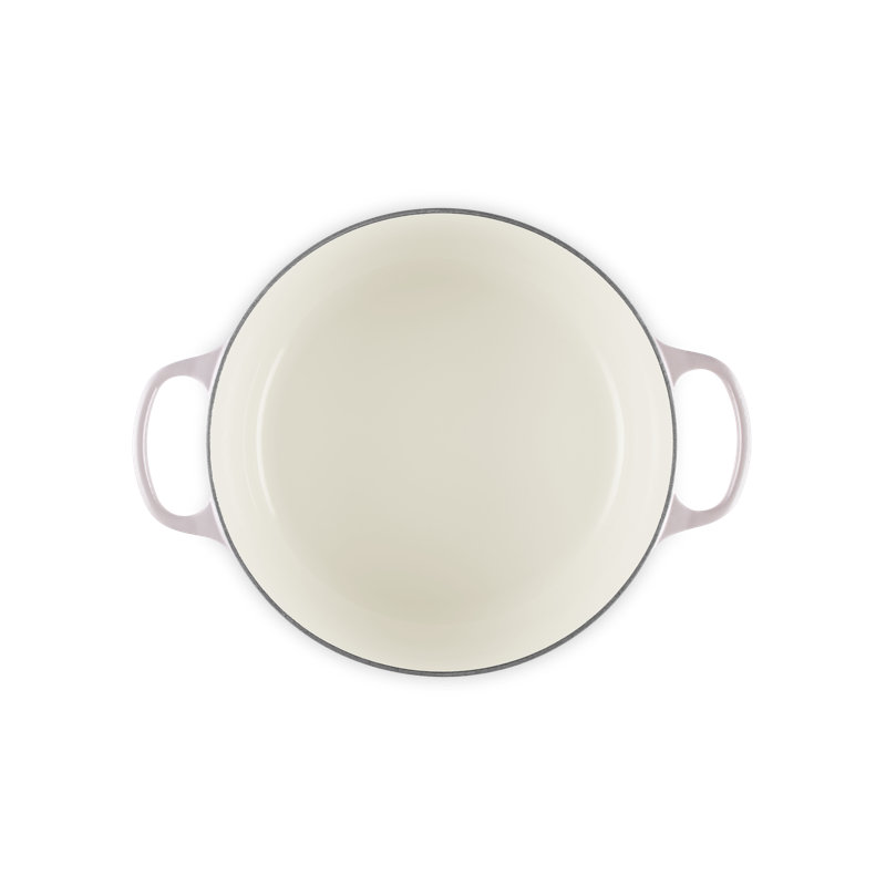 Le Creuset Enameled Cast Iron Oval Dutch Oven with Lid, 7.25 quarts, Shallot