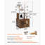 138cm H Cat Tree