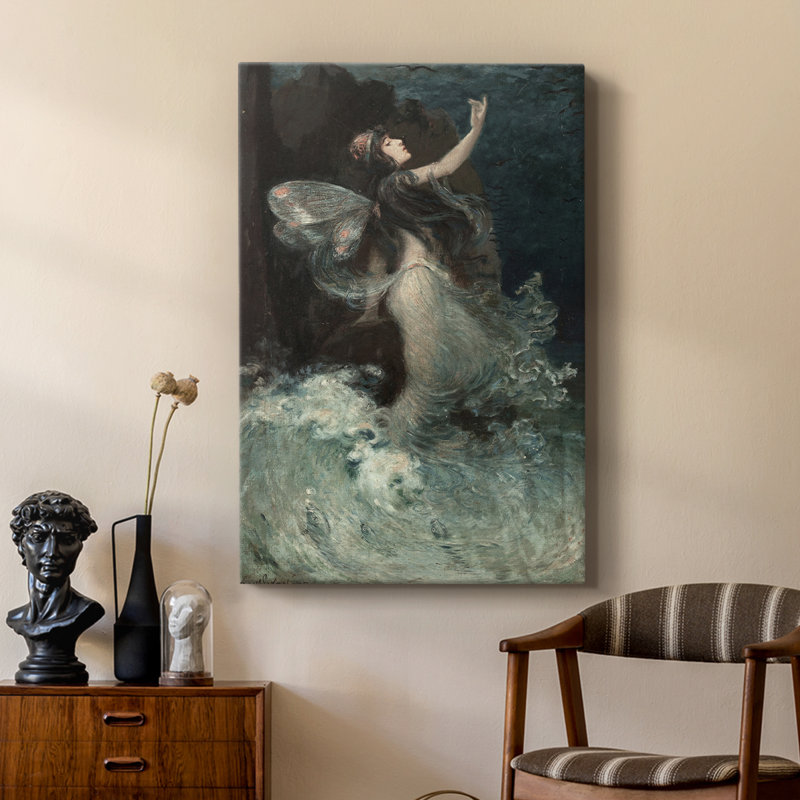 Reproduction de portrait rétro - galerie sur mesure Cavas, H 60 po x l 40 po