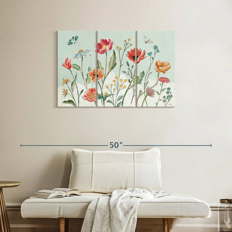 Harnek Boho Field, 24" H x 38" W