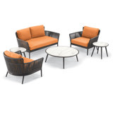 Nette Outdoor 6 - Piece Conversation Set