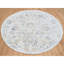 Tapis ivoire en laine noué à la main 9 pi 9 po x 9 pi 9 po 275ADAD4040BB49DCA44D61E7034AA4EA