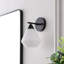 Applique murale en fer Hendrica-556110316