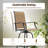 Alyne 8 - Person Patio Dining Set with Square Table