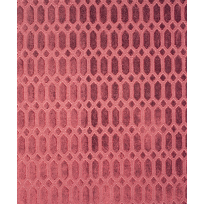 Zinnia Velvet Fabric, Red