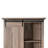 Rustic Farmhouse Storage Cabinet Bookcase with Sliding Barn Door and Adjustable Shelves-1468222568