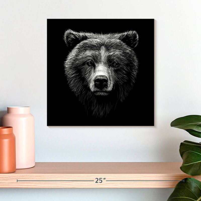 Brampt Grizzly Bear Face