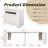 Multifunctional Extendable Console Table
