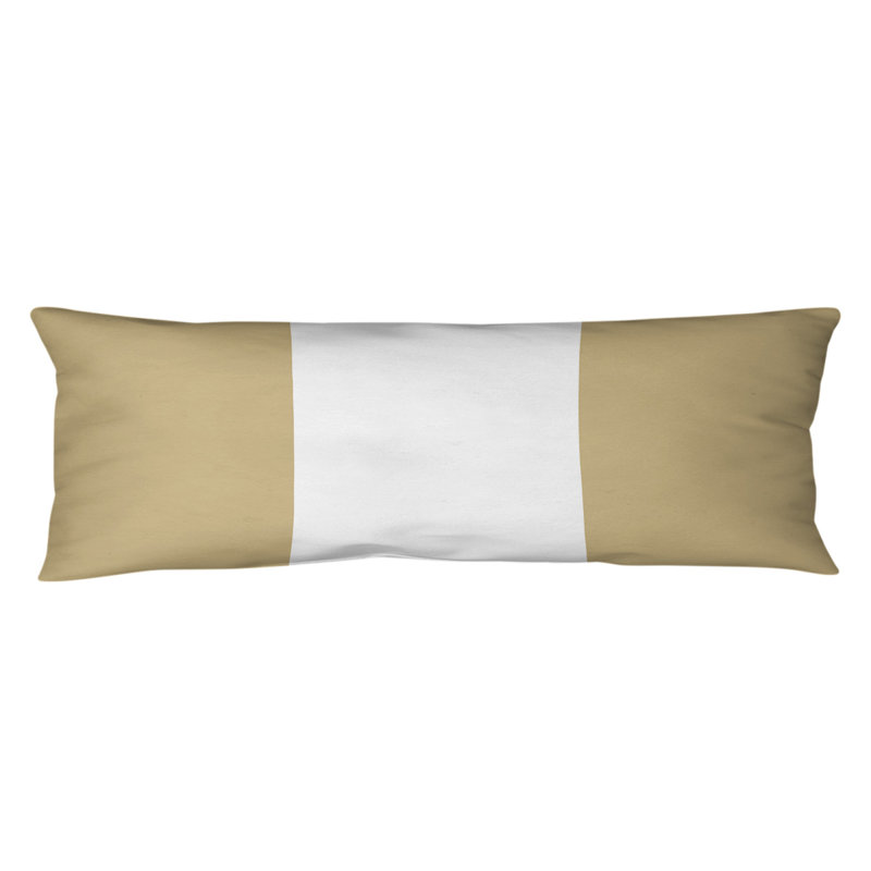 Oreiller de corps en polyester / polyester Arizona Football Stripes, Alabama , Doré / doré