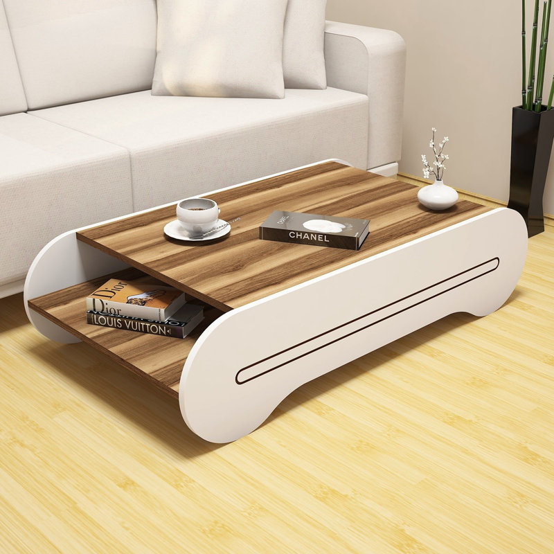 Bianey Sled Coffee Table, White