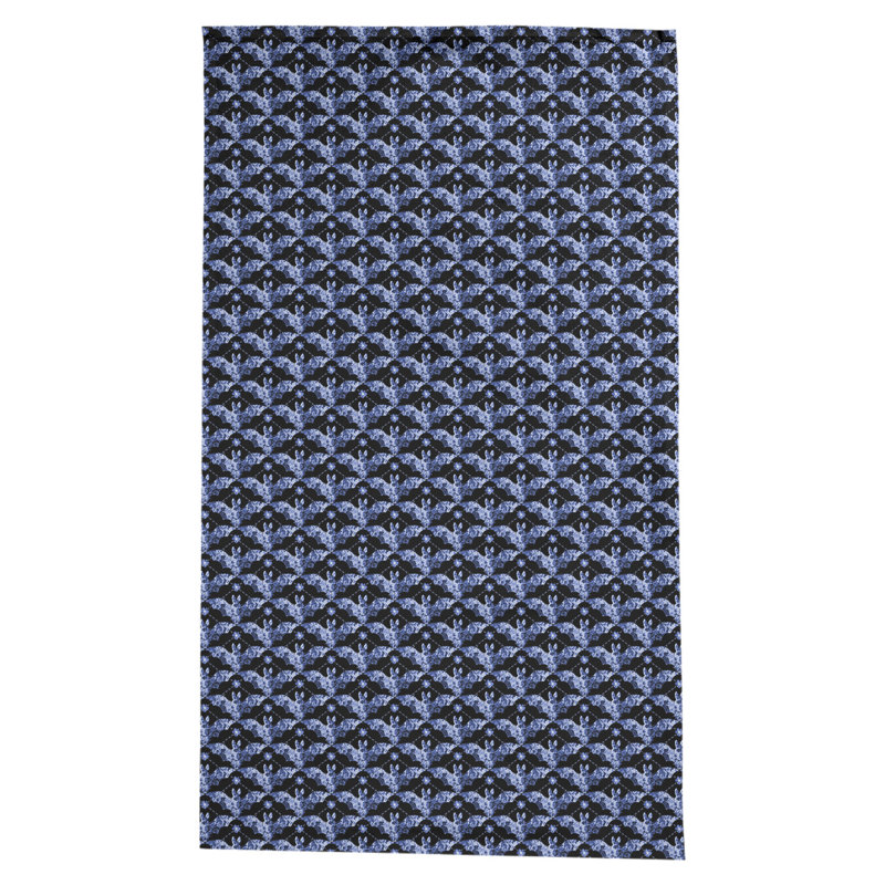 Nappe à motif à roussettes Leffel, Bleu