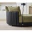 Fauteuil pivotant rond surdimensionné de 52,75 po-780448300