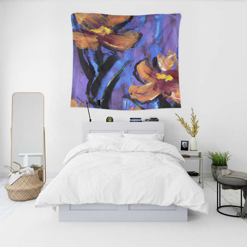 Tapisserie murale, H 88 po x l 104 po