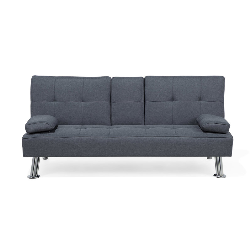 Frederico Convertible Sleeper Sofa, Dark Grey