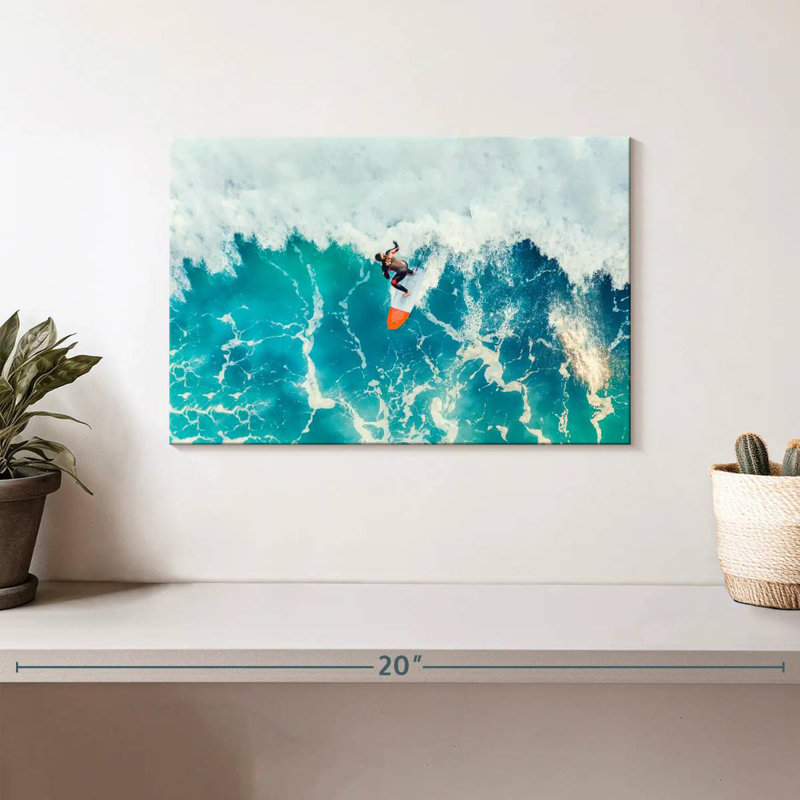 Senne Wave Surfer, 8" H x 12" W