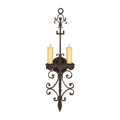 2 - Light Candle Wall Light