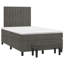 Lit sommier Vidaxl gris foncé-2121158801