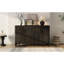 Armoire à 4 portes de style maison de campagne pour vestibule ou petits espaces