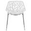 Chaise d'appoint de terrasse empilable Radcliffe-25334346