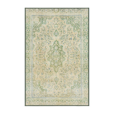 Tapis 100% abstrait lavable à la machine 2148