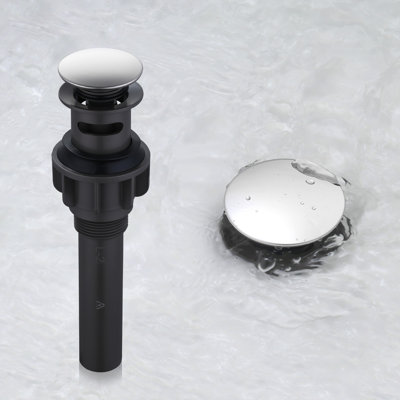 Pop Up Bathroom Sink Drain