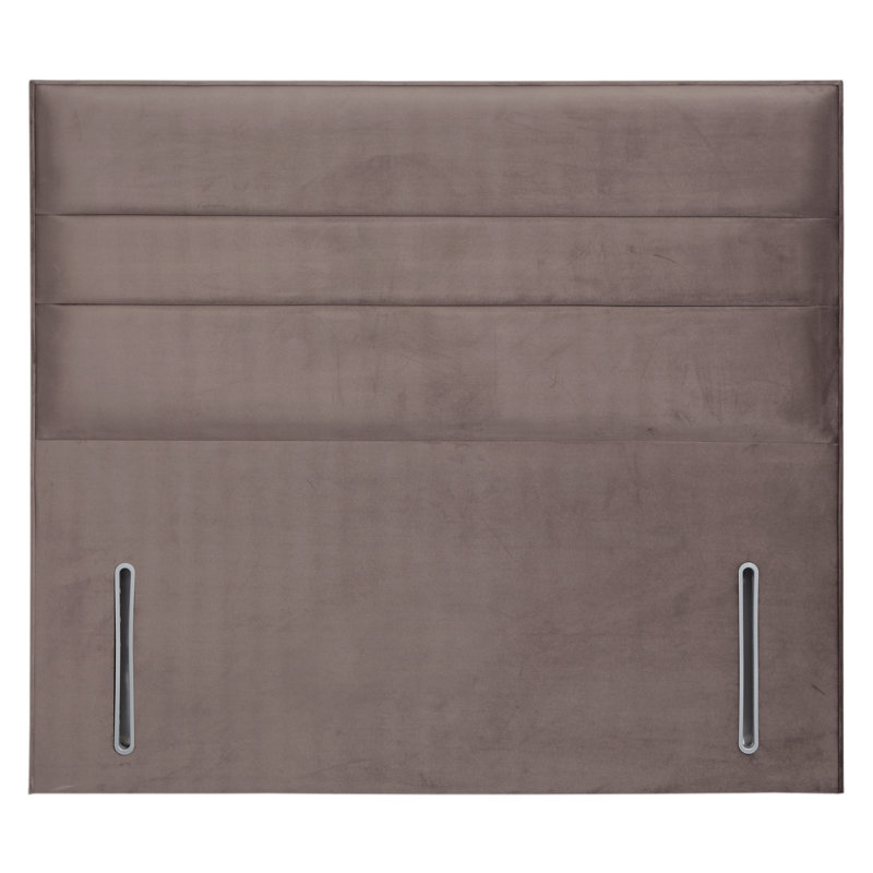Naples Floor Standing Headboard, Mole, Super King (6'), Velvet