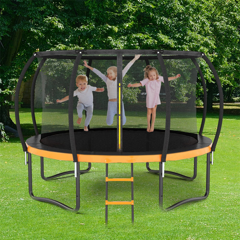 Filet de sécurité intérieur pour trampoline 12FT, Orange
