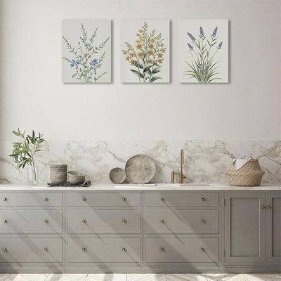 3 Piece Wrapped Canvas Print