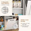 147 cm W Kitchen Cart with