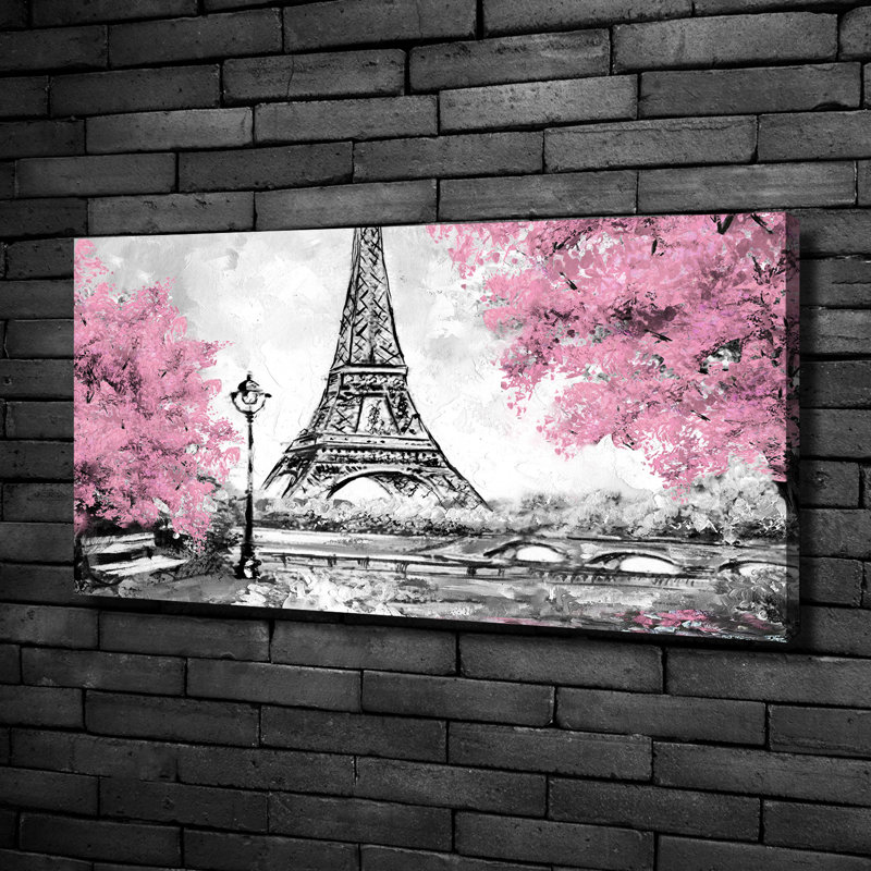 Eiffel Tower Paris - Wrapped Canvas Print
