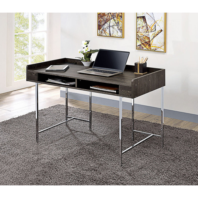 Bureau d'ordinateur moderne avec tiroir USB