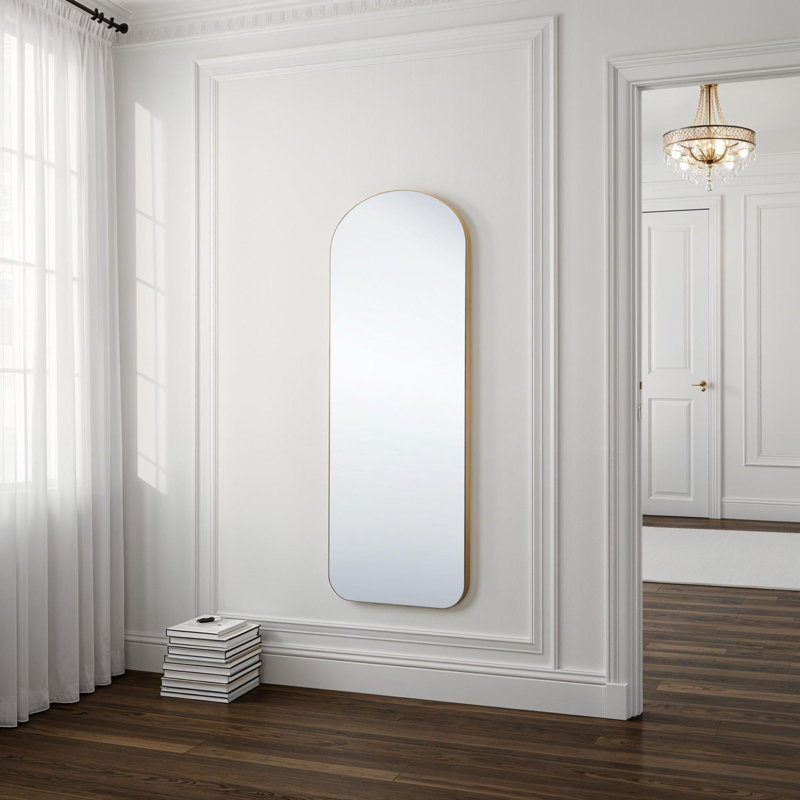 Soho Curved Arch Full Length Mirror, Gold , 149.86 cm H x 60.96 cm W    