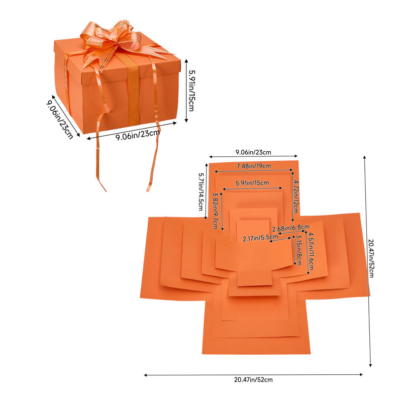 Plaque Decorative Object, Orange