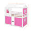 Lit double superposé en bois avec tente-340415298-340415303