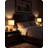 14.2" Solid Wood Table Lamp 