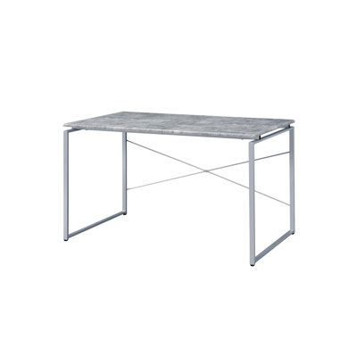 Faux Concrete Finish Writing Desk