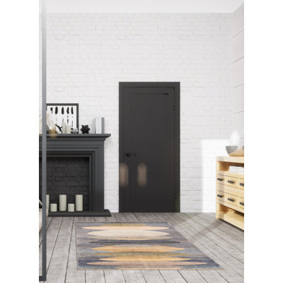 Peshawar Ziegler Grey Rug 5'1" x 7'1"