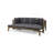 Kamita 79.5'' Acacia Outdoor Patio Daybed