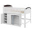 Loft Bed with Wardrobe, Storage Cabinet-1242013193